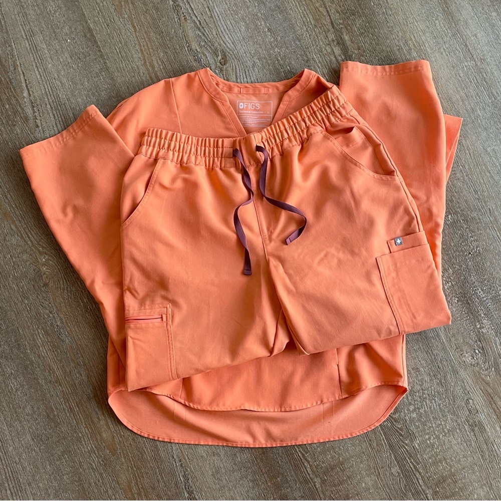 Papaya scrub set